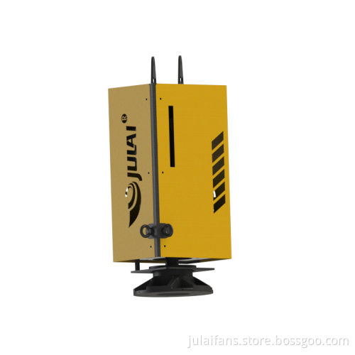 Commercial use of industrial suspension electric fans